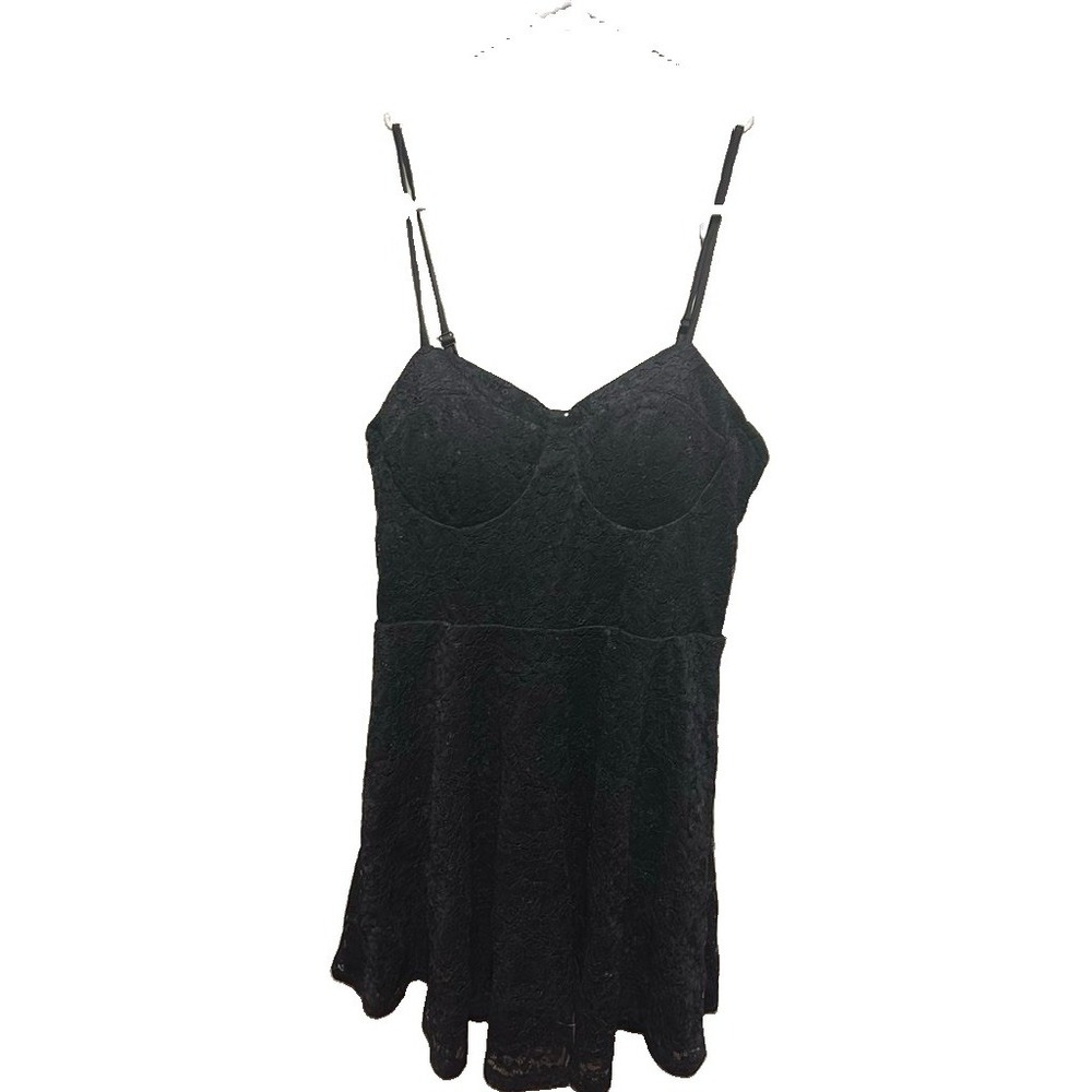 Cocktail Dress, Babydoll Corset Whimsy Goth Large Coequet